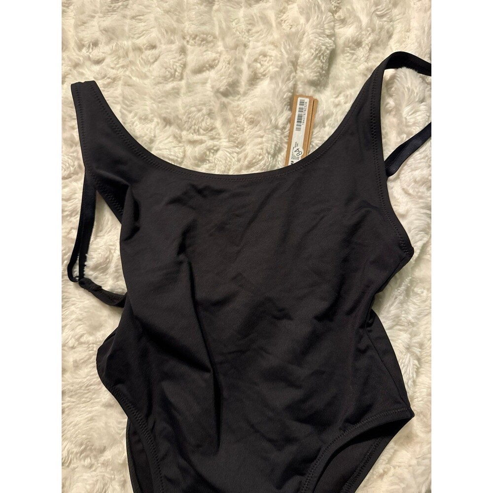Skims RECYCLED SWIM SCOOP NECK ONE PIECE Onyx - Picture 6 of 7